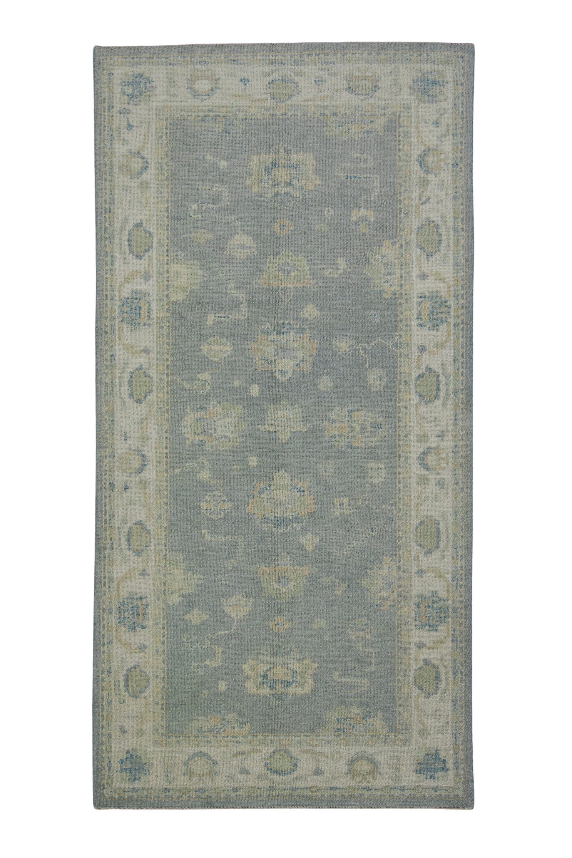 Turkish Oushak Rug 4'11" x 9'11" #11892