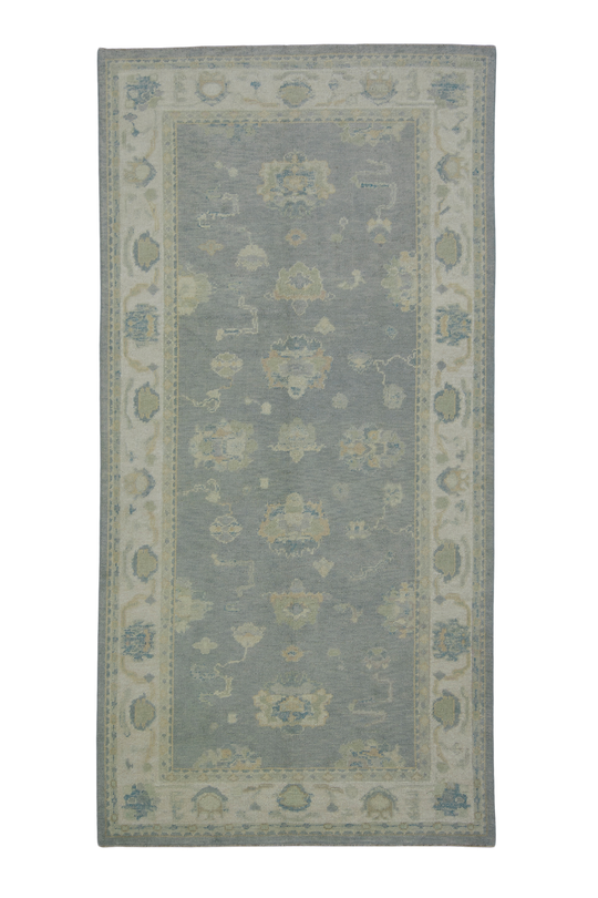 Turkish Oushak Rug 4'11" x 9'11" #11892