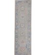 Turkish Oushak Runner Rug 3' x 10'2" #16229