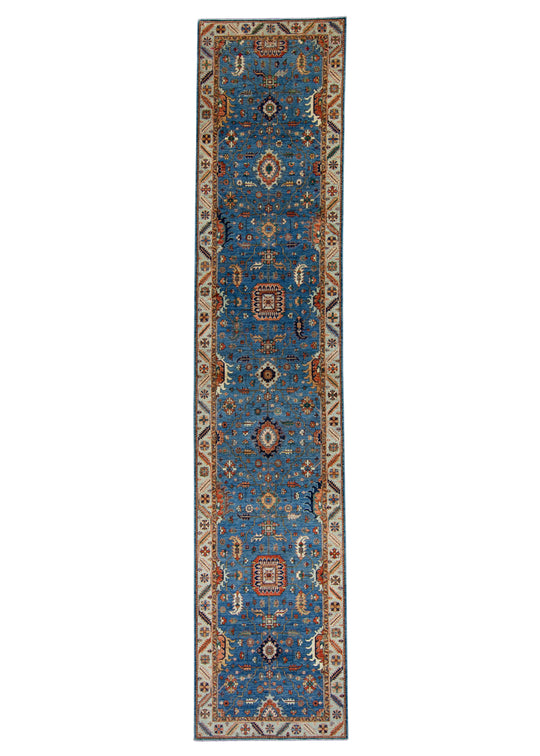 Oriental Handmade Runner Rug 4' x 19' #17013