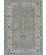 Turkish Oushak Rug 3'11" x 5'7" #16589