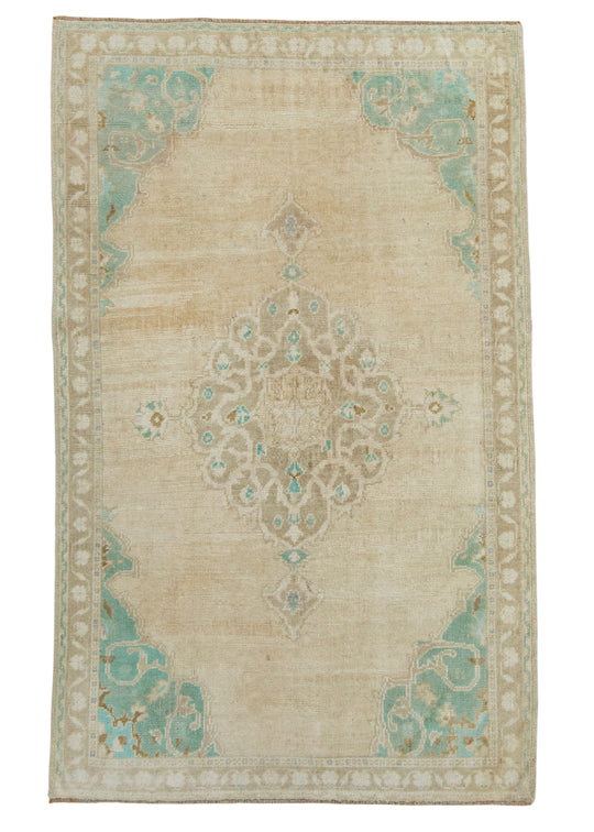 Turkish Vintage Rug 3'11" x 6'4" #17470