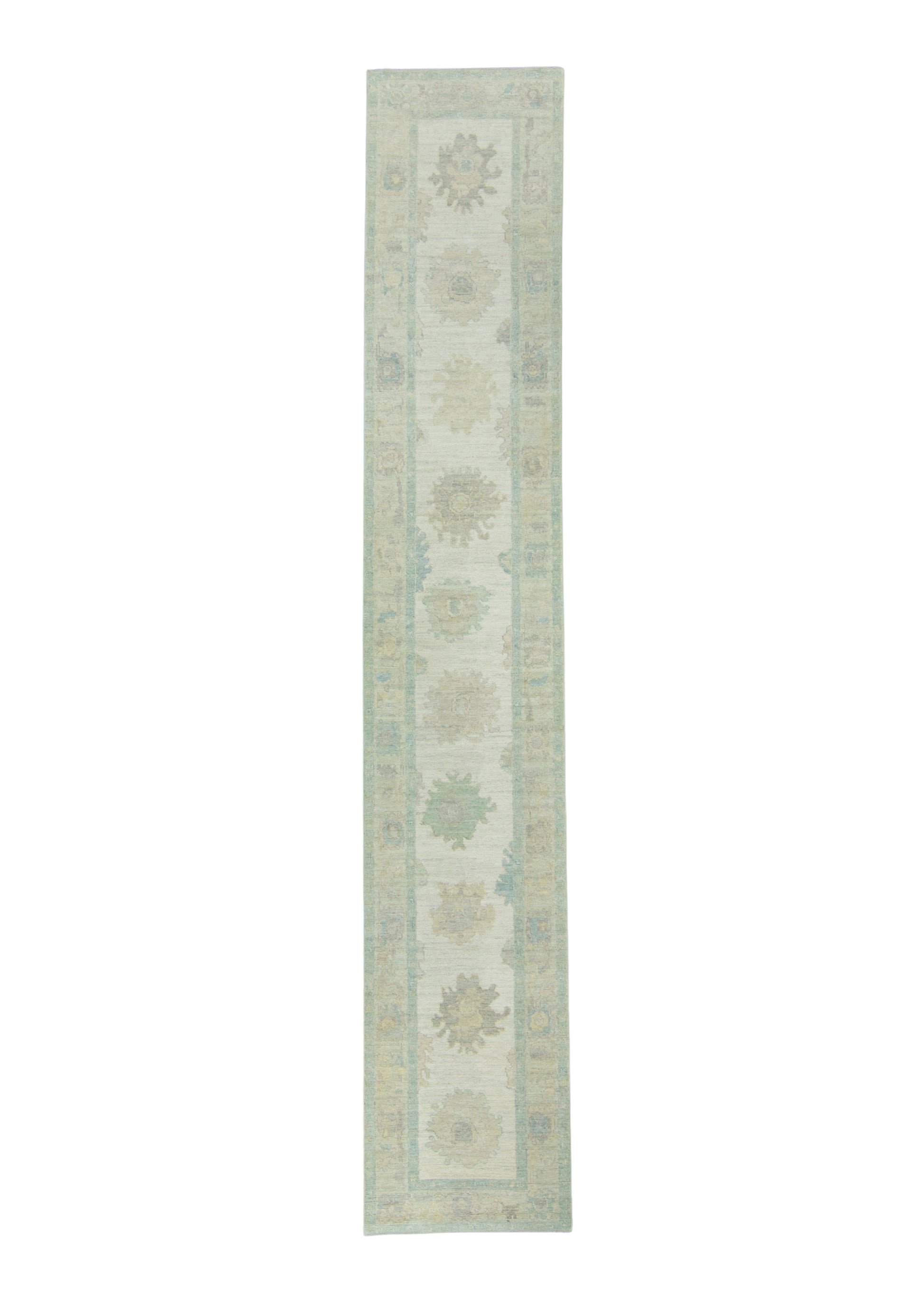 Turkish Oushak Runner Rug 2'10" x 16'6" #17301