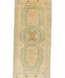 Turkish Mini Rug Oriental Hand Knotted Vintage Rug 1'6" x 3'6" #21207