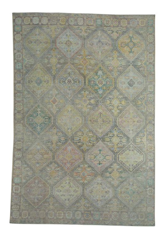 Turkish Oushak Rug 8'7" x 12'5" #18659