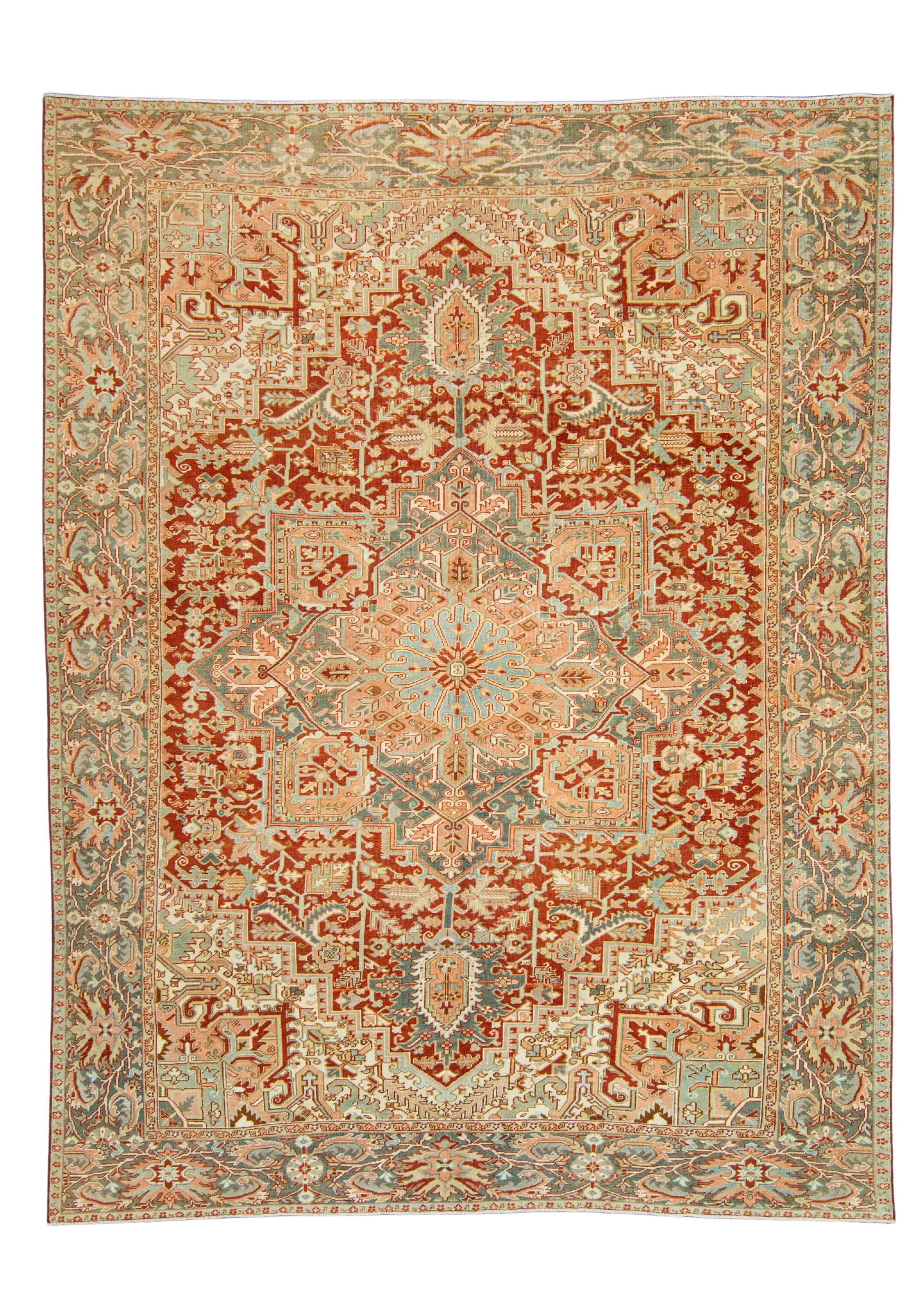 Turkish Vintage Rug  9'3" x 12'3" #22856