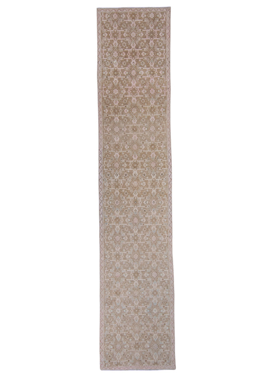 Turkish Vintage Anatolian Runner Rug 2'5" x 11'9" #16905