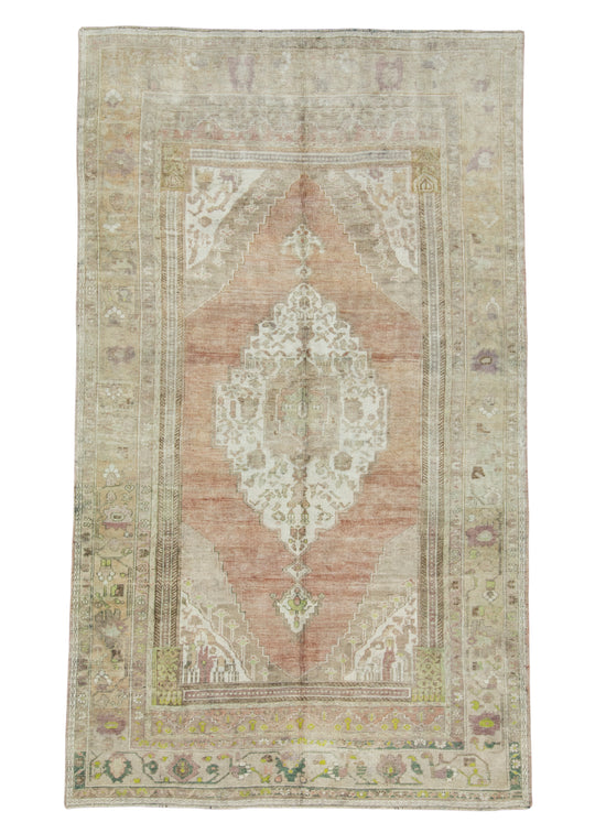 Turkish Vintage Rug 5'6" x 9'5" #17806