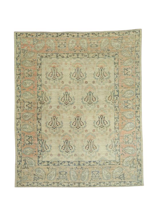 Turkish Oushak Rug 11'2" x 13'8" #18615