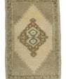 Turkish Mini Rug Oriental Hand Knotted Vintage Rug 1'9" x 3'3" #21140