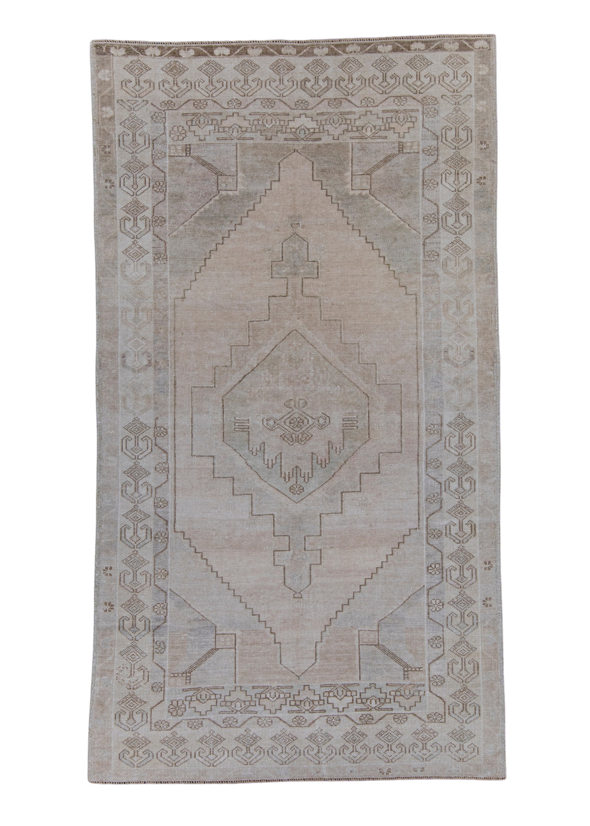 Turkish Vintage Anatolian Rug 4'5" x 8' #7034