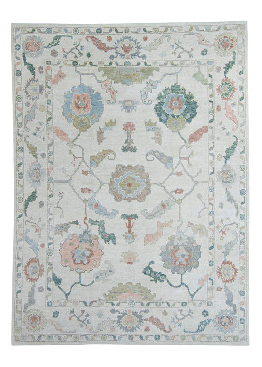 Turkish Oushak Rug 9'2" x 12'5" #20433