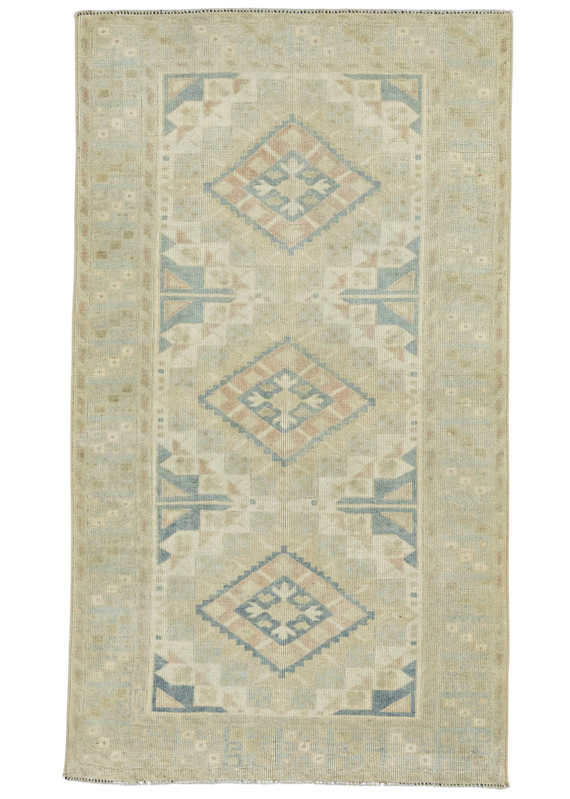 Turkish Vıntage Rug 3'2" x 5'8" #22795
