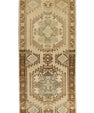 Turkish Mini Rug Oriental Hand Knotted Vintage Rug 1'7" x 3'4" #21256