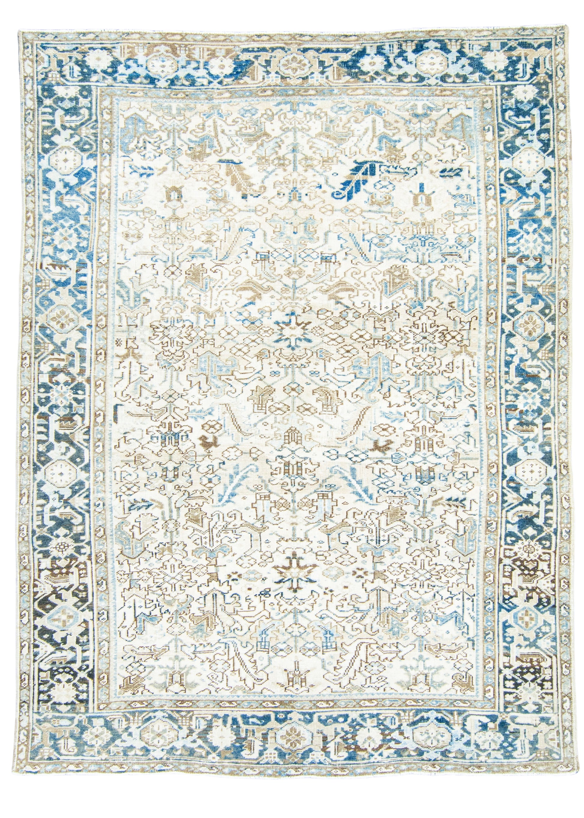 Turkish Vintage Rug 7'4" x 10' #16867