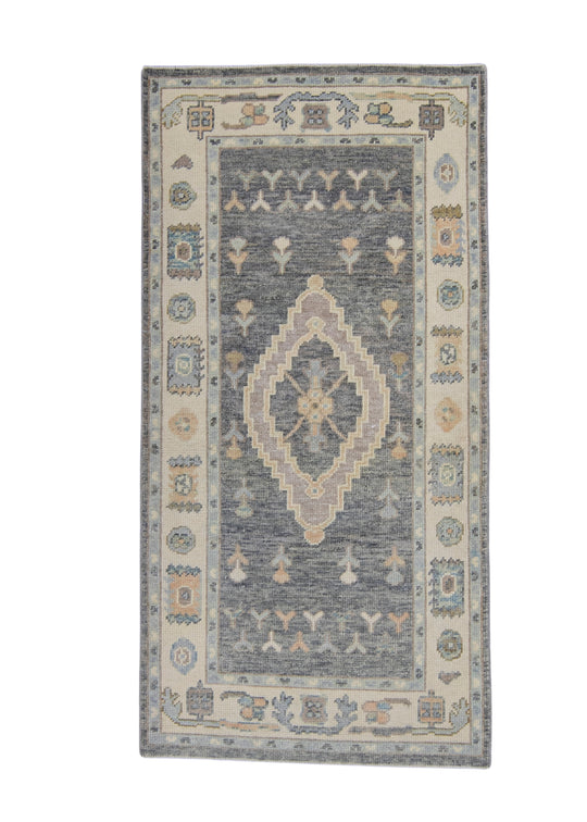 Turkish Oushak Rug 3' x 6' #16650