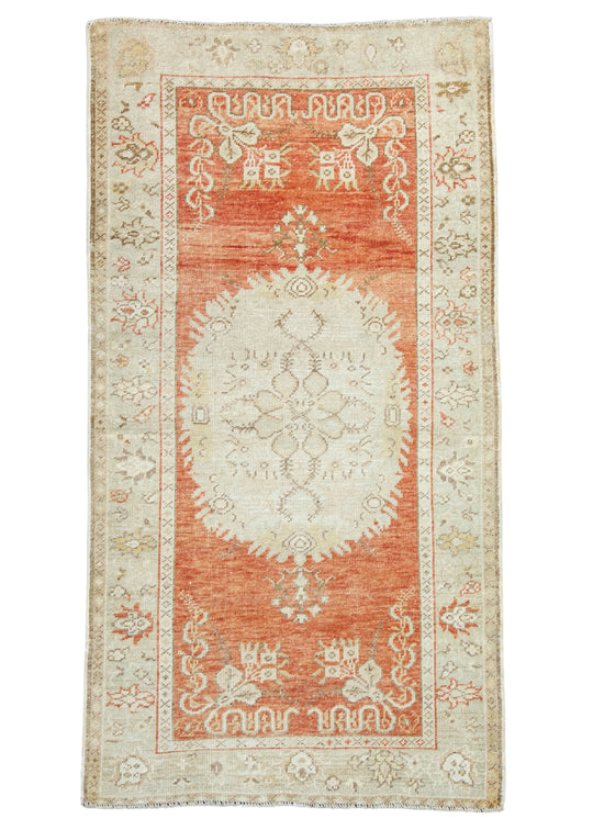 Turkish Vintage Rug 3' x 5'8" #20606