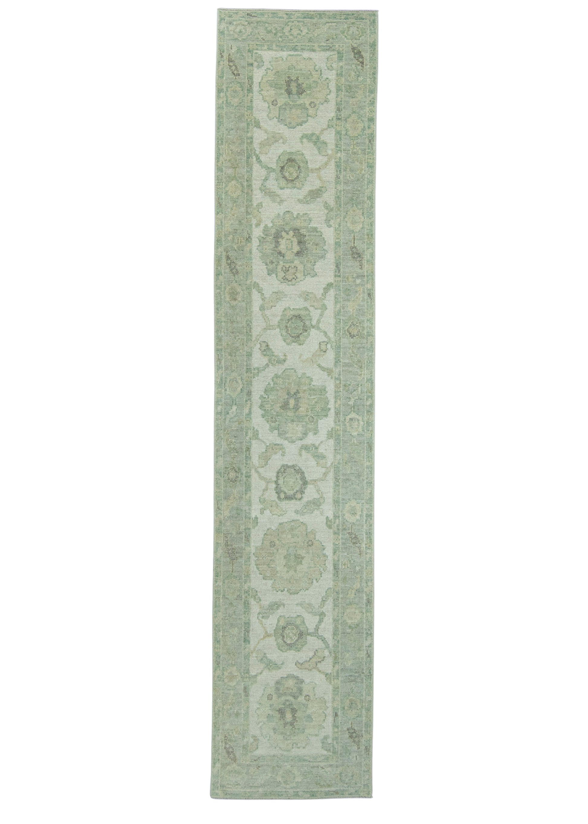 Turkish Oushak Rug 2'2" x 10'7" #19341