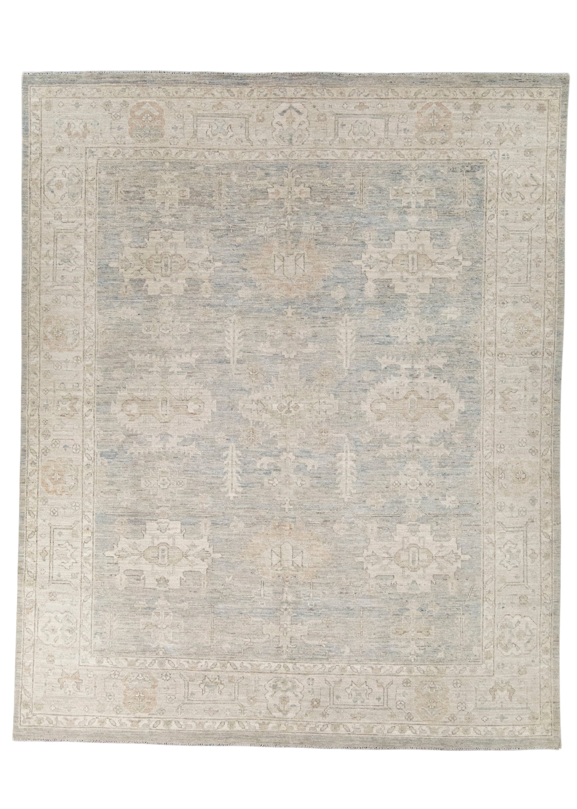 Oushak Rug  7'11" x 9'9" #21386