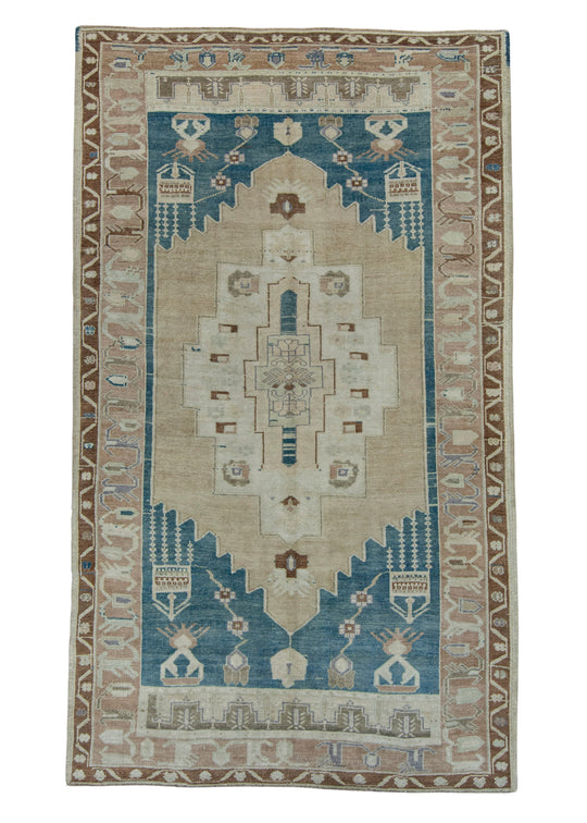 Turkish Vintage Rug 5' x 8'7" #17951