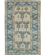 Turkish Vintage Anatolian Rug 4'1" x 6'4" #17948