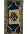 Turkish Mini Rug Oriental Hand Knotted Vintage Rug 1'8" x 3'2" #16219