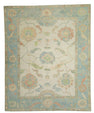 Turkish Oushak Rug 9'1" x 11'2" #22204