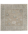 Oushak Square Rug 10'1" x 9'10" #23524