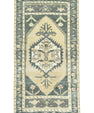 Turkish Mini Rug Oriental Hand Knotted Vintage Rug 1'7" x 3'2" #16878