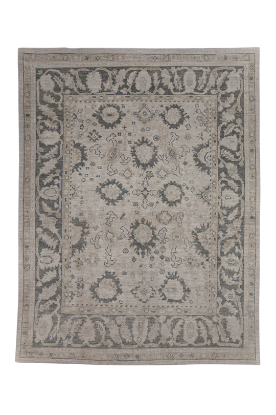 Turkish Oushak Rug 7'6" x 9'8" #11024