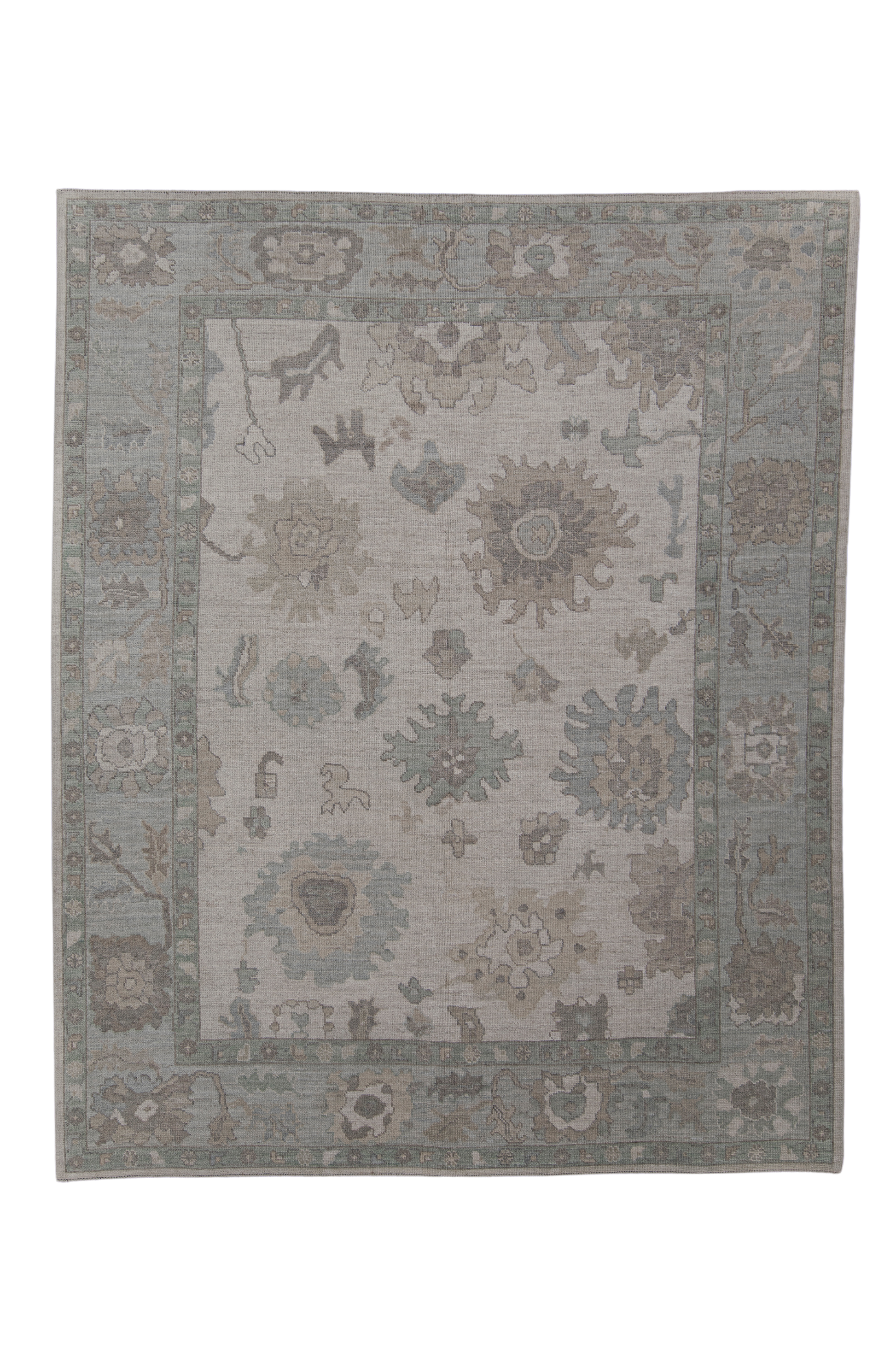 Turkish Oushak Rug 8'8" x 10'7" #11789