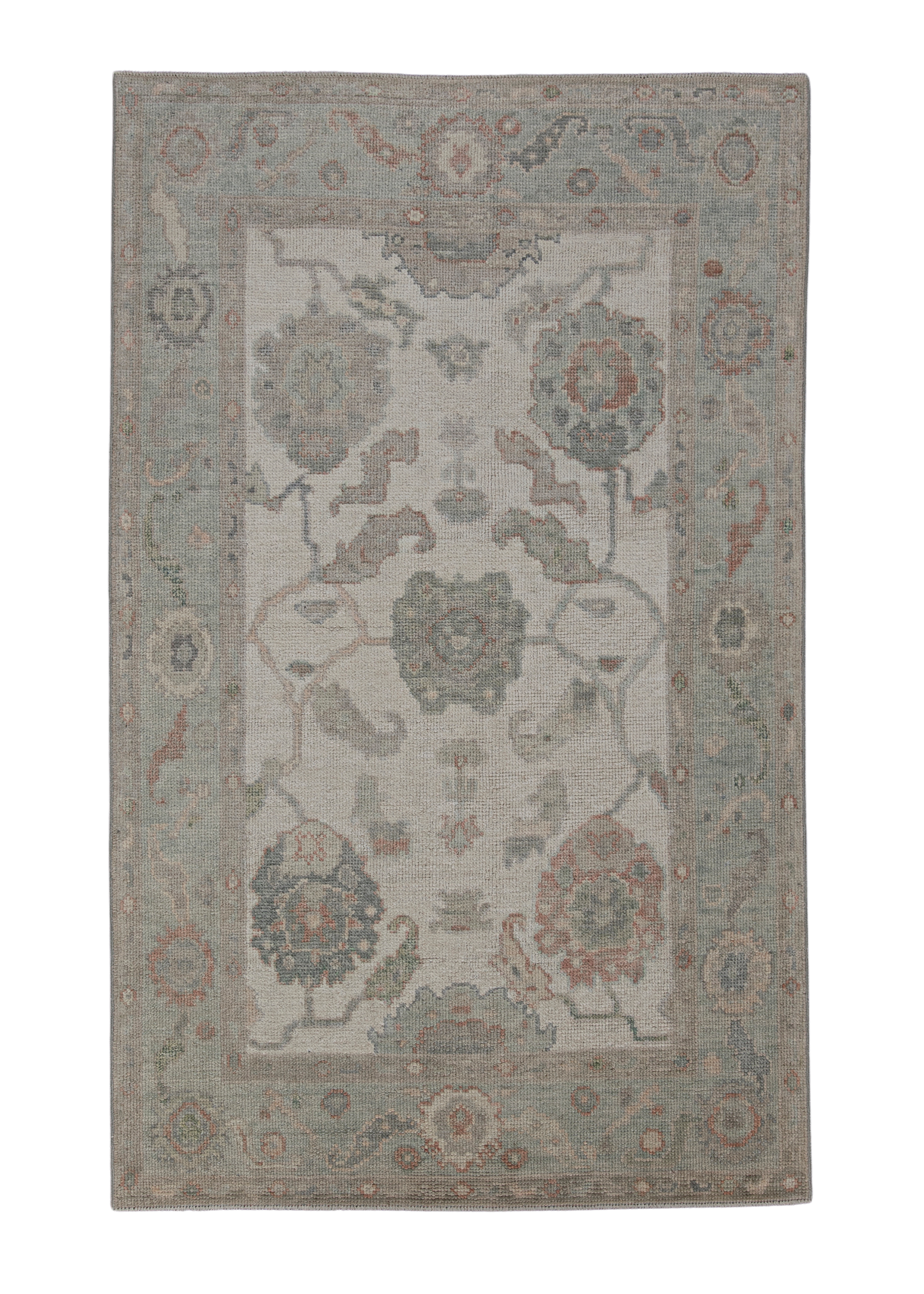 Turkish Oushak Rug 4' x 6'5" #12120