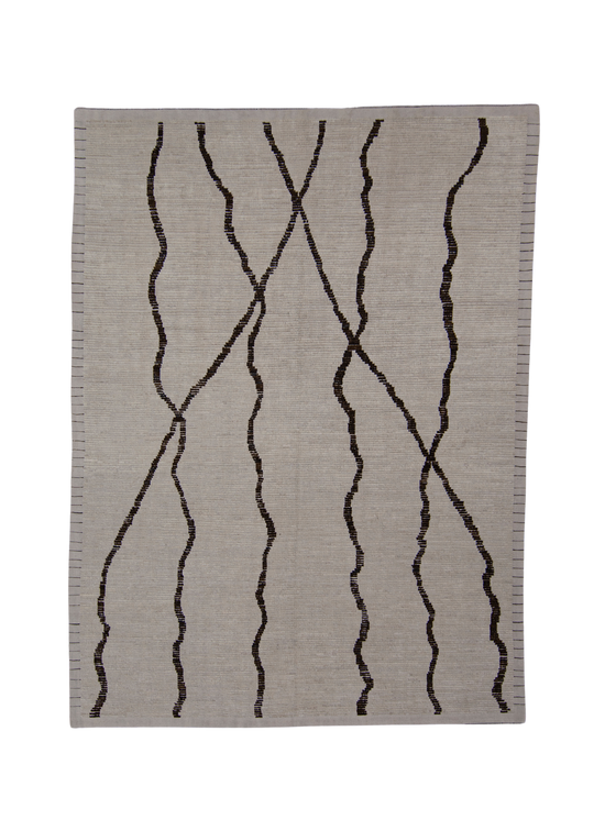 Hand Knotted Turkish Tulu Rug 7'11" x 10'3" #10795