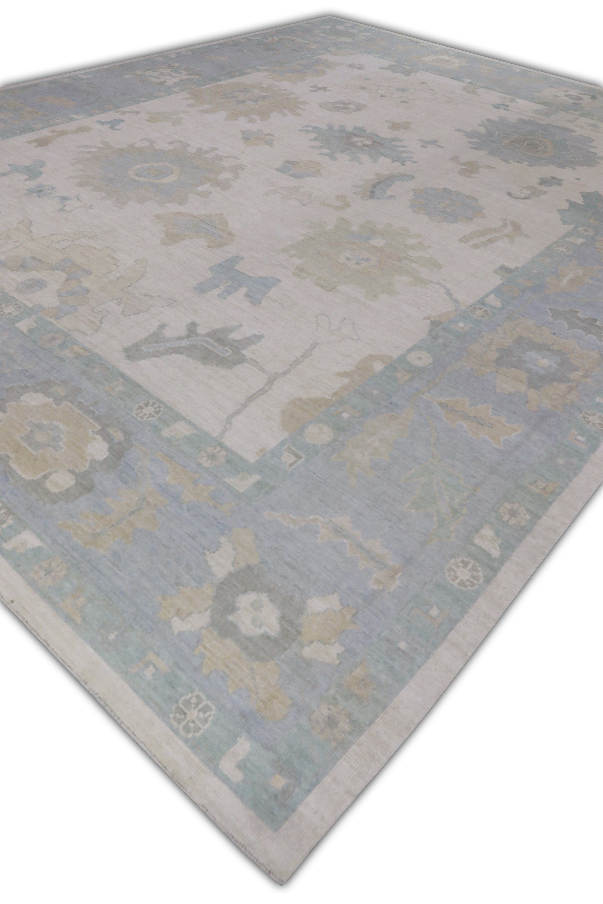 Turkish Oushak Rug 12'4" x 15'4" #11388