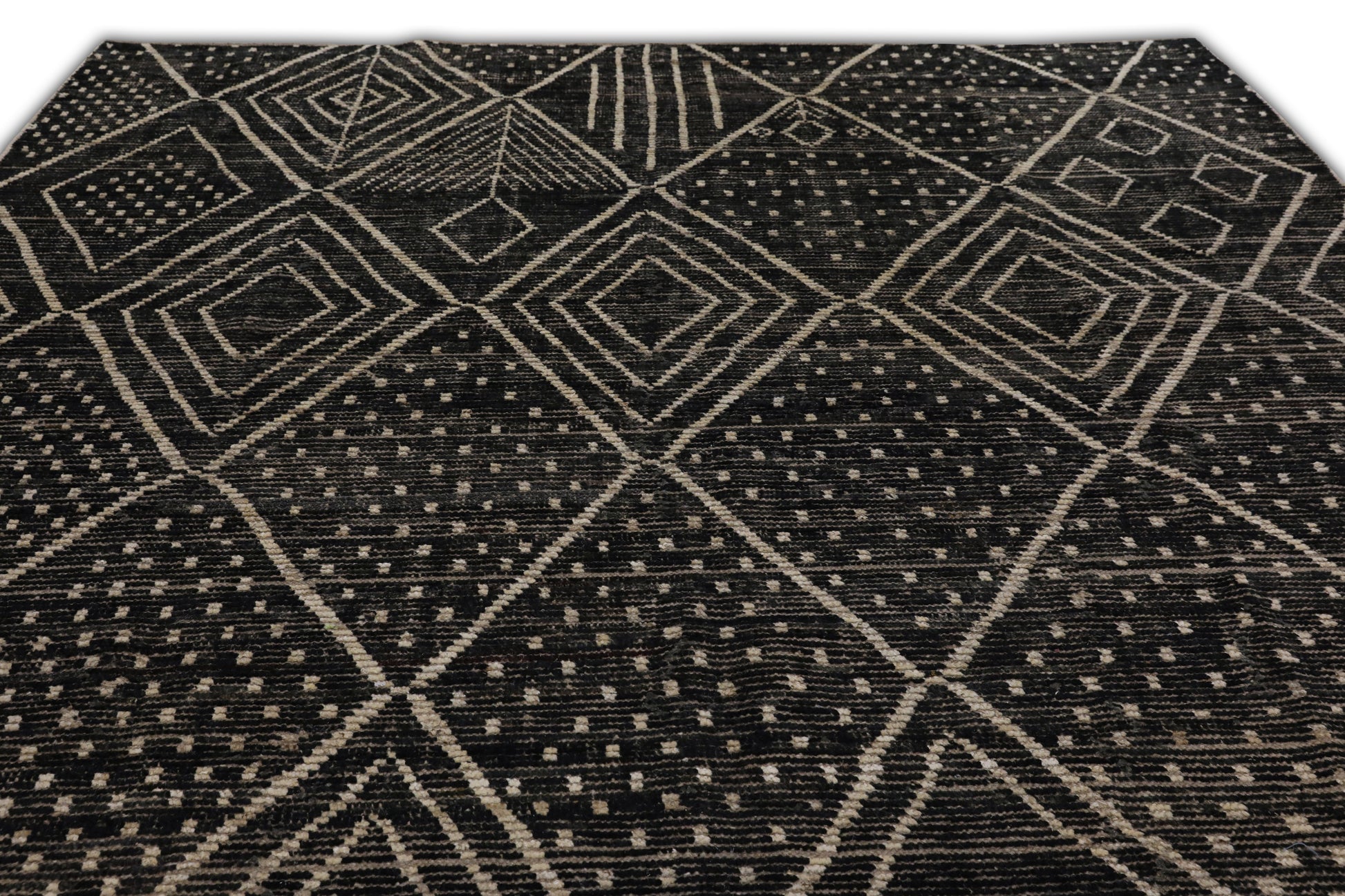 Oriental Hand Knotted Rug 10'1" x 13'7" #101 Moroccan