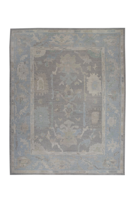 #11370 Turkish Oushak 12' x 15'5"