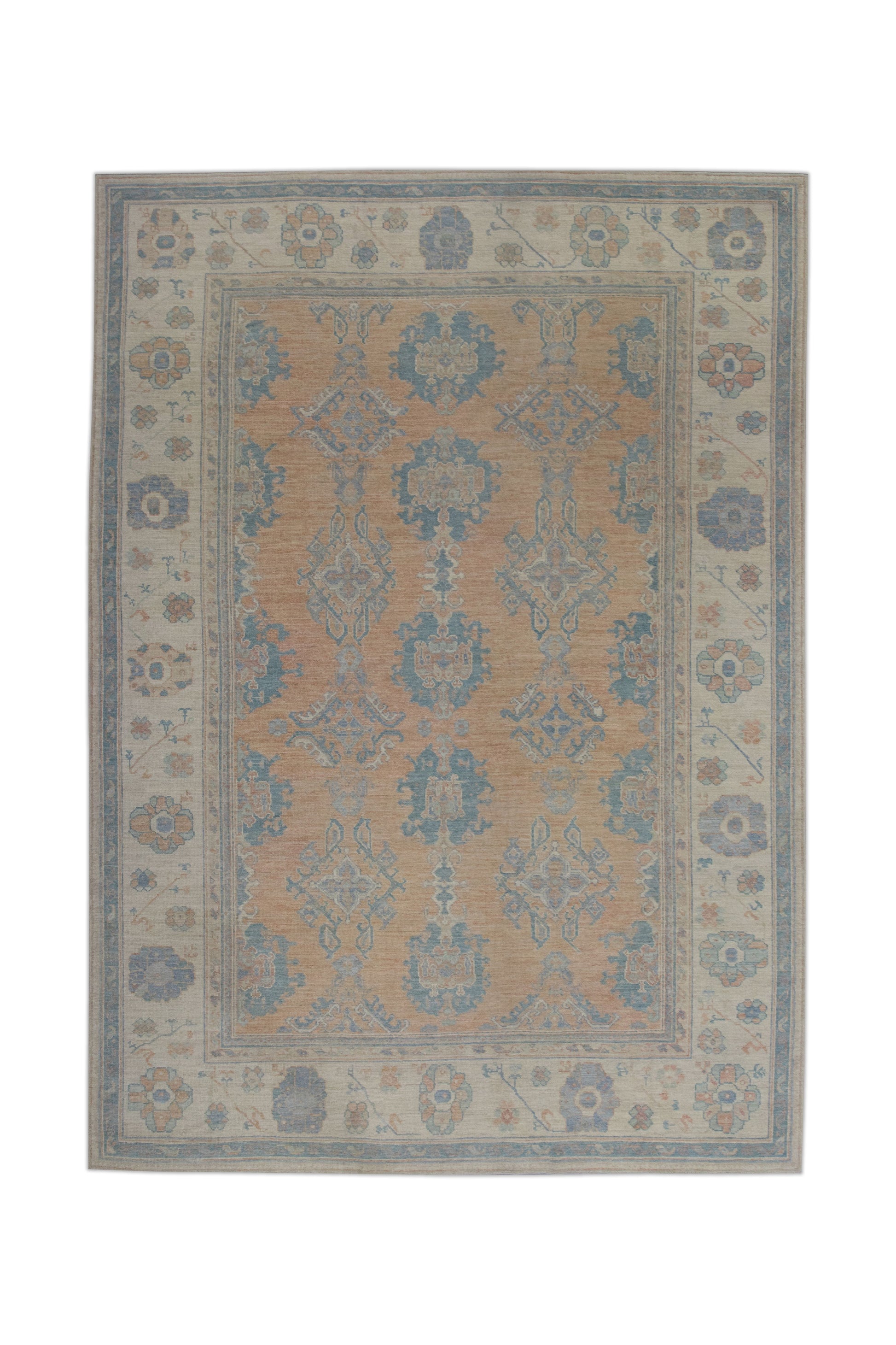 Turkish Oushak Rug 9'11" x 13'6" #11319