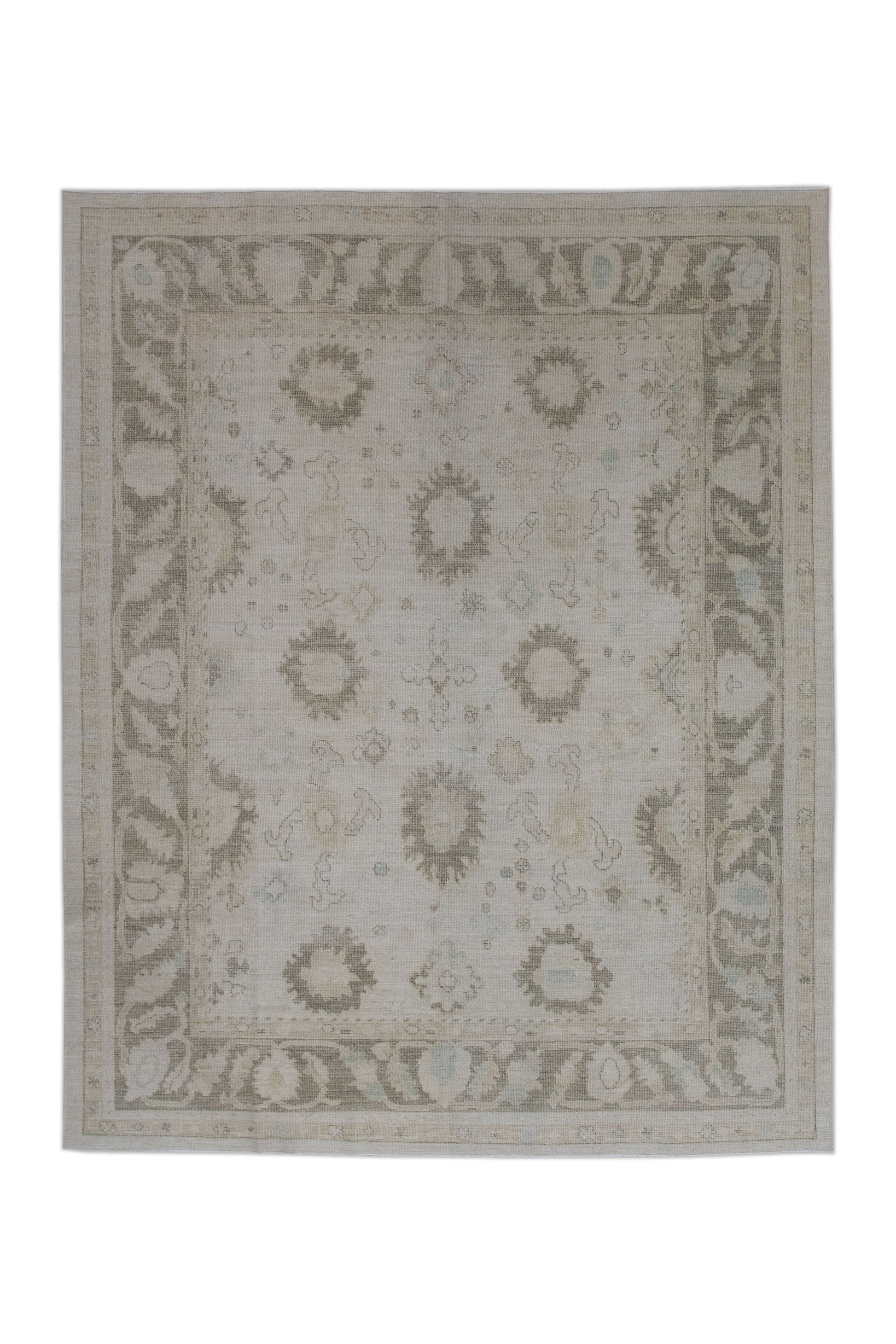 Turkish Oushak Rug 8' x 10'5" #11378