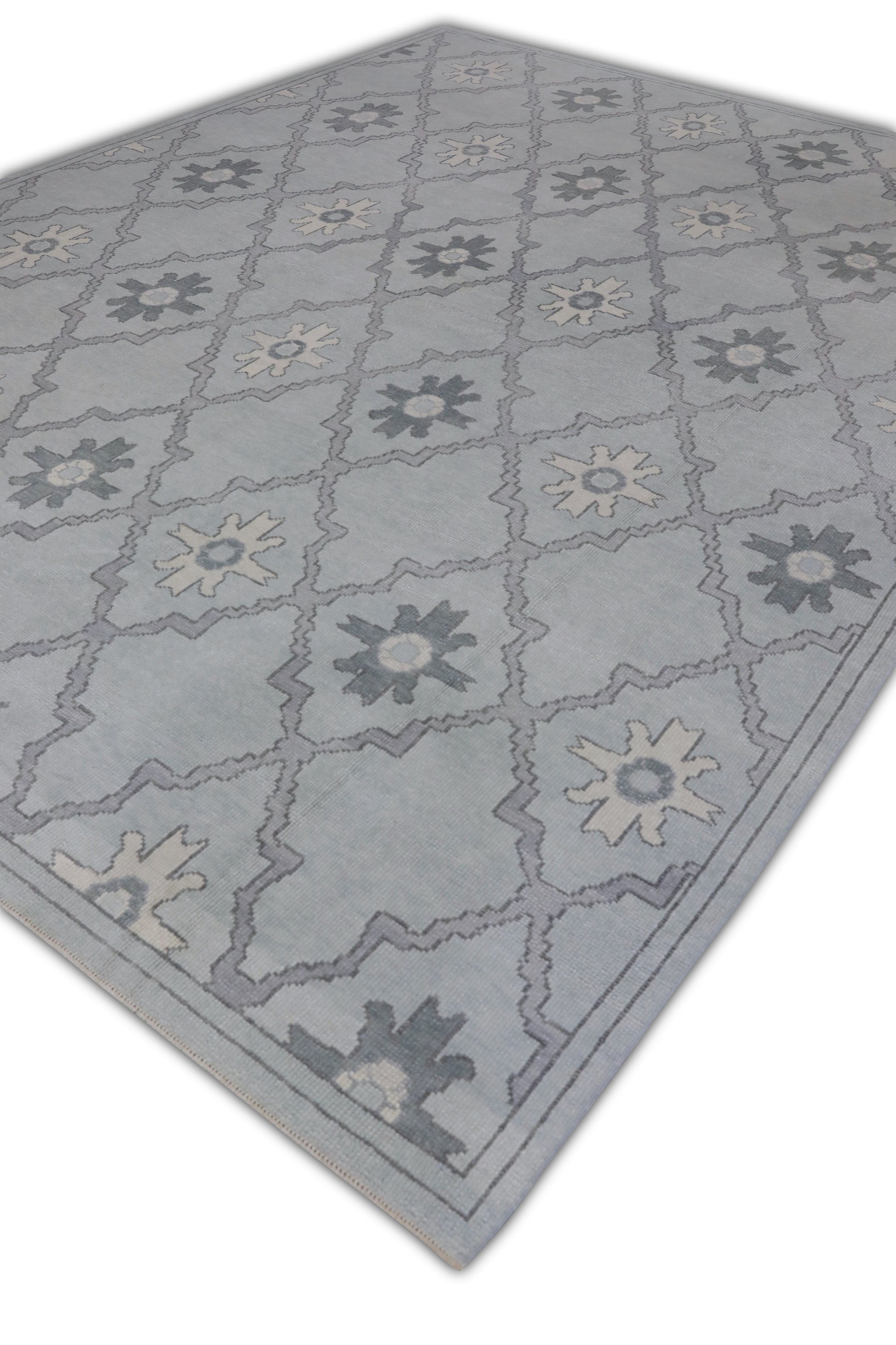 Turkish Oushak Rug 9'5" x 12'1" #11445