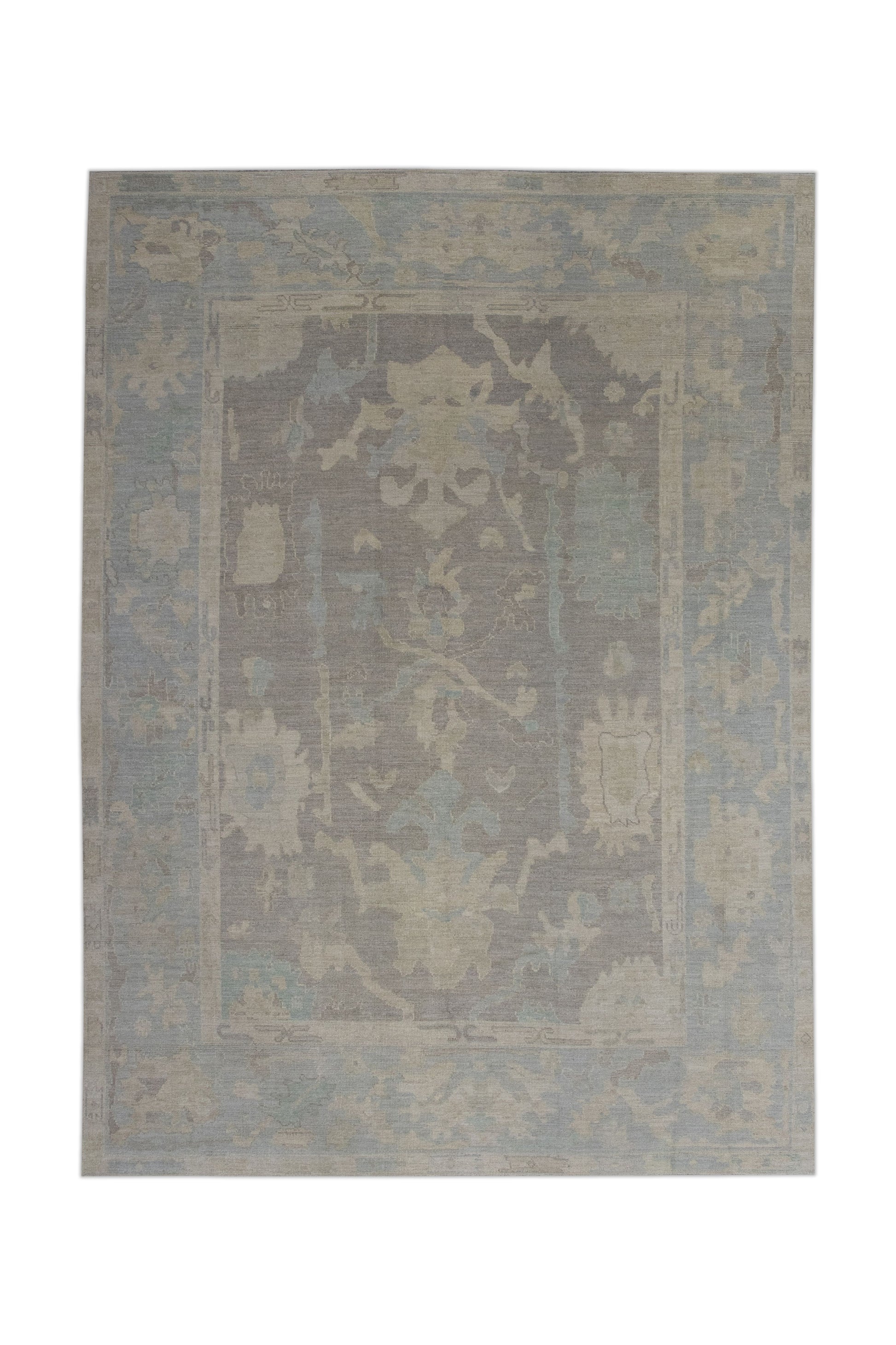 Turkish Oushak Rug 8'10" x 12'5" #11372