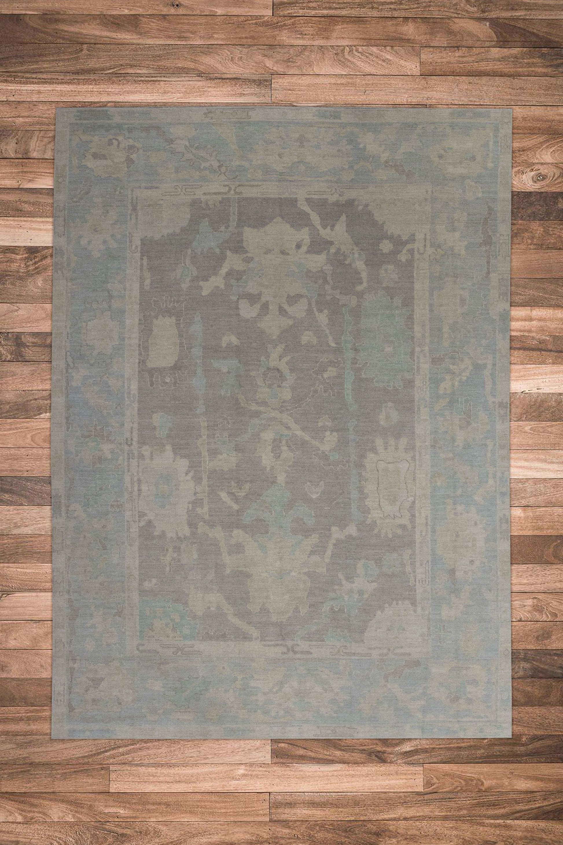 Turkish Oushak Rug 8'10" x 12'5" #11372