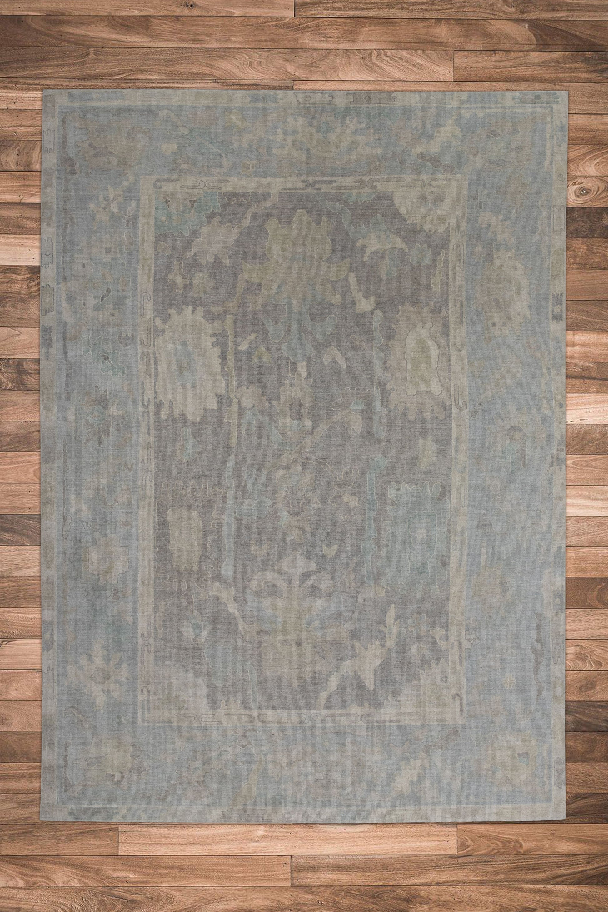Turkish Oushak Rug 9'10" x 13'11" #11321