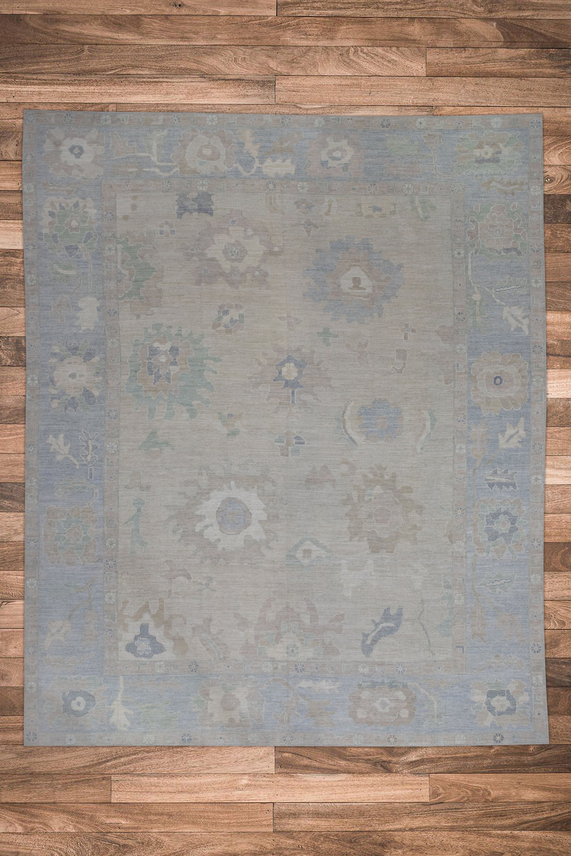 Turkish Oushak Rug 12'2" x 15'1" #11332