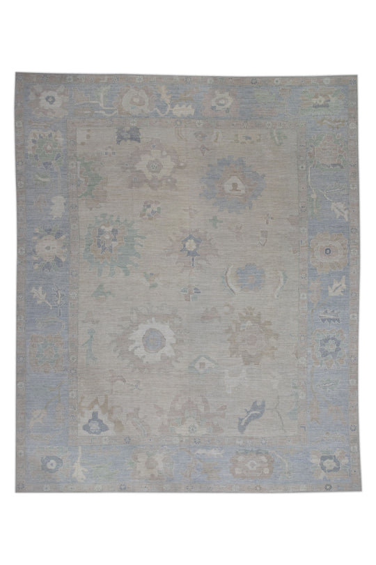 #11332 Turkish Oushak 12'2" x 15'1"