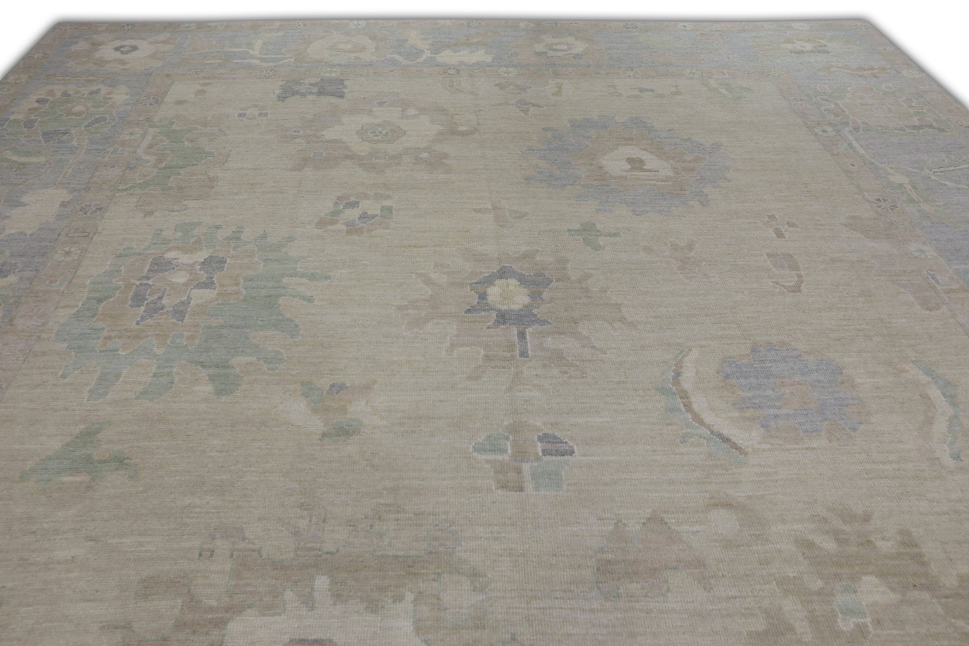 Turkish Oushak Rug 12'2" x 15'1" #11332
