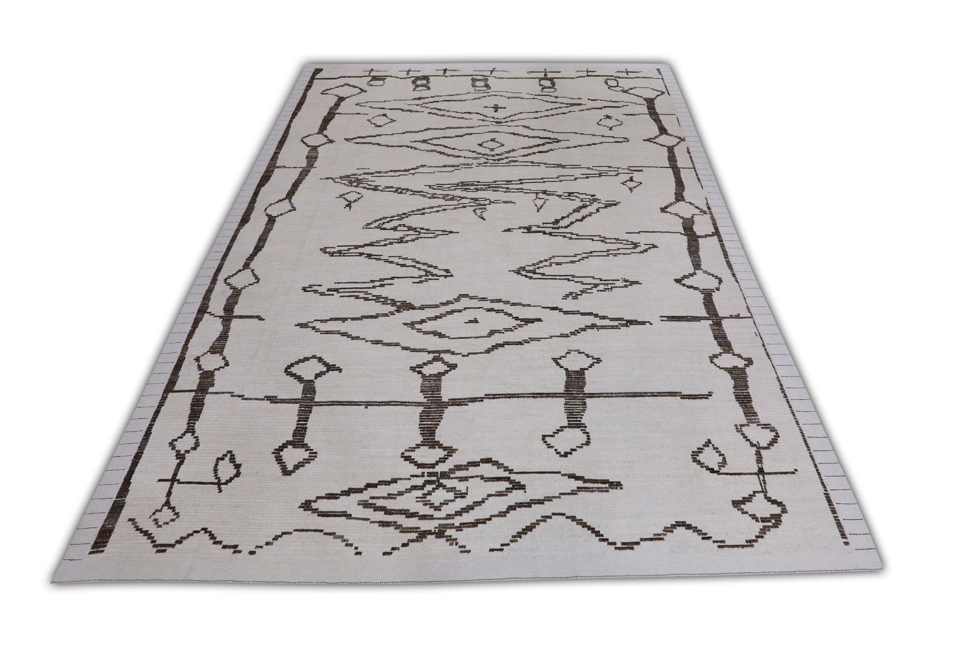 Turkish Tulu Rug Hand Knotted 9'1" x 13'3" #11349
