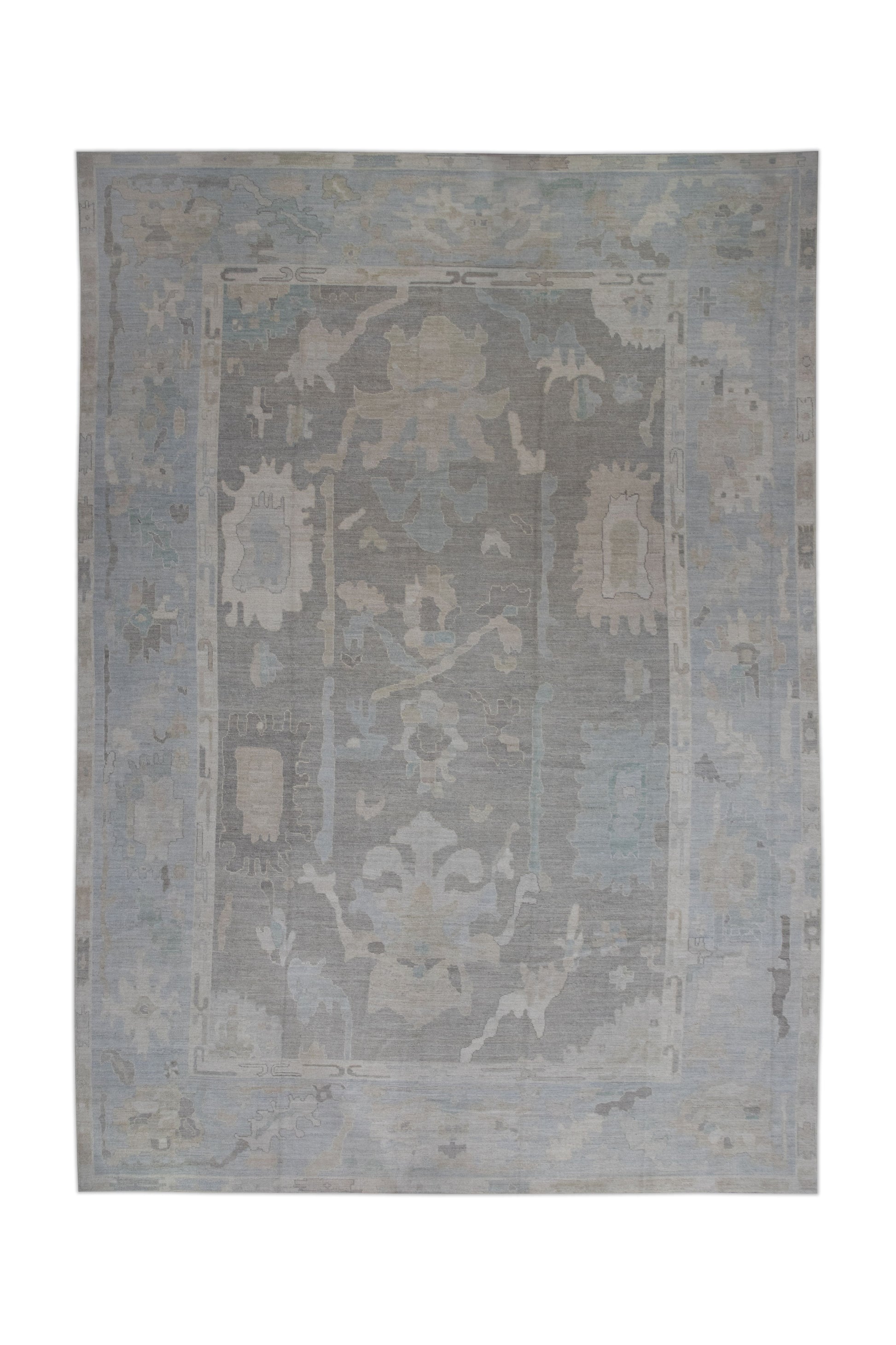 Turkish Oushak Rug 12'8" x 17'8" #11387