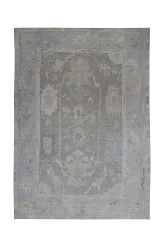 #11387 Turkish Oushak 12'8" x 17'8"