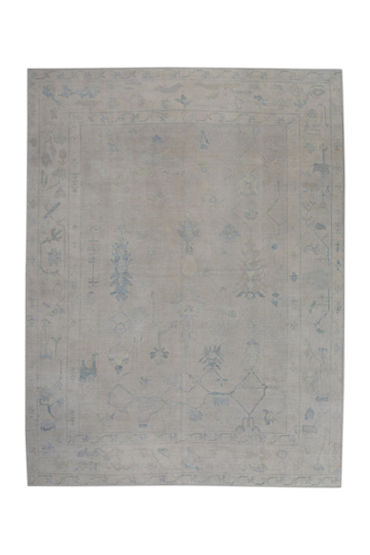 #11301 Turkish Oushak 10'5" x 14'