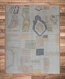 Turkish Tulu Rug Hand Knotted 9'7" x 11'8" #202